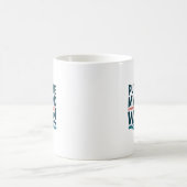 Mach Wellen mit Stil Kaffeetasse (Mittel)