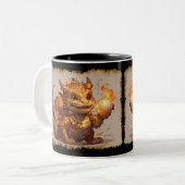 Macha Will zu spielen Zweifarbige Tasse (Vorderseite Links)