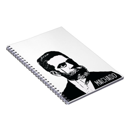 Machado de Assis-Notebook Notizblock (Rechte Seite)