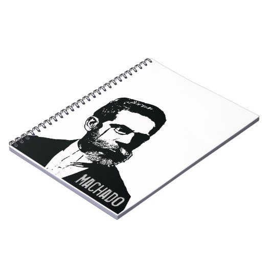 Machado de Assis-Notebook Notizblock (Linke Seite)