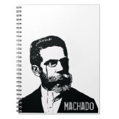 Machado de Assis-Notebook Notizblock (Vorderseite)