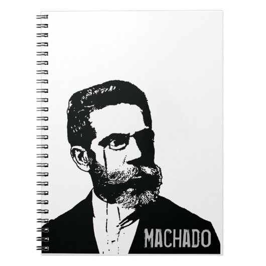 Machado de Assis-Notebook Notizblock (Vorderseite)