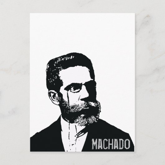 Machado de Assis Postkarte (Vorderseite)