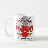 Machado Familienwappen Kaffeetasse (Links)