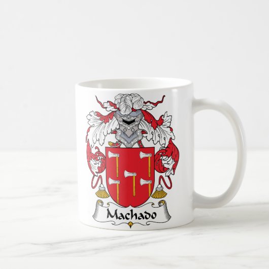 Machado Familienwappen Kaffeetasse (Rechts)