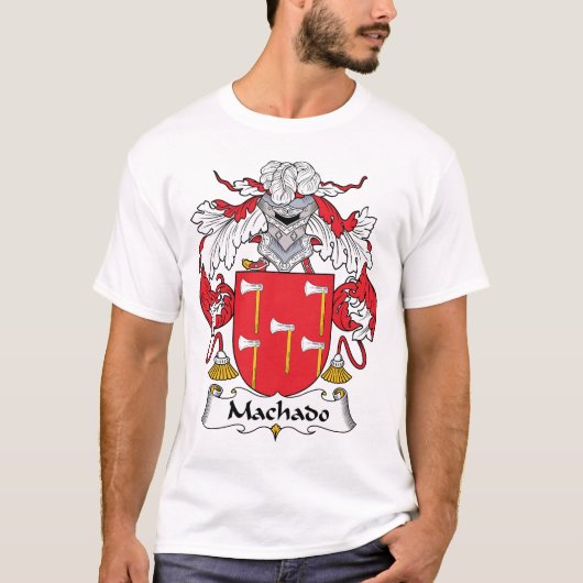 Machado Familienwappen T-Shirt (Vorderseite)