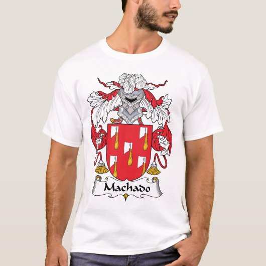 Machado Familienwappen T-Shirt (Vorderseite)