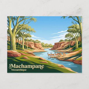 Machampane-Wildnis Mosambik Postkarte