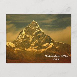 Machapuchare Postkarte
