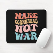 Mache Cornbread nicht War lustig Groovy Peace Cook Mousepad (Mit Mouse)