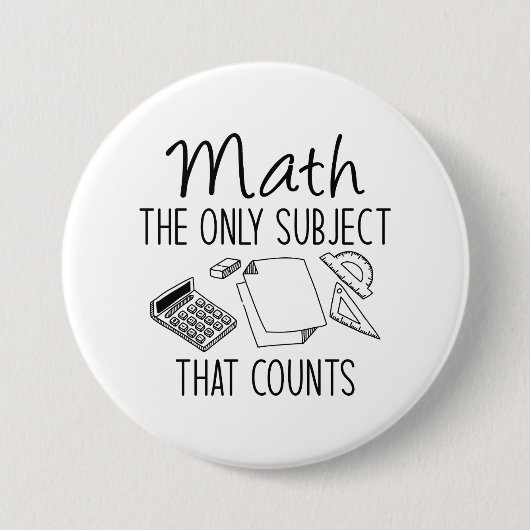 Mache das einzige Thema, das zählt Button (Vorderseite)