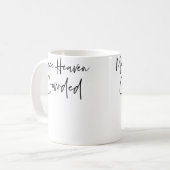 Mache den Himmel voller Christen Jesus Erlöser Kaffeetasse (Vorderseite Links)