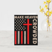 Mache den Himmel voller christlicher patriotischer Karte (Gelbe Blume)