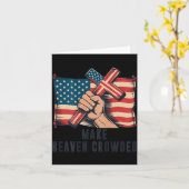 Mache den Himmel voller christlicher patriotischer Karte (Gelbe Blume)