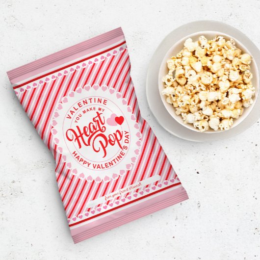 Mache den Popcorn-Beutel-Wrapper meines Herzens Po Flyer