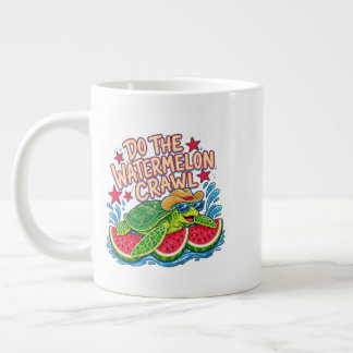 Mache den Wassermelonen-Crawl, Wassermelonen-Crawl Jumbo-Tasse
