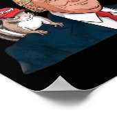Mache Eichhörnchen wieder sicher Trump Poster (Ecke)