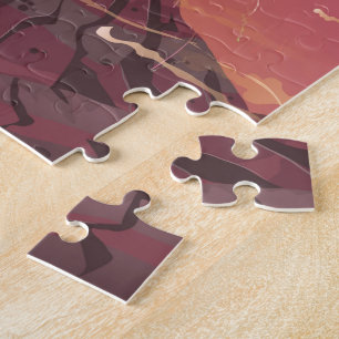 Mache eine Reise Südamerika Puzzle
