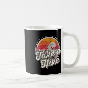 Mache einen Spaziergang Retro Vintage Outdoor Wand Kaffeetasse