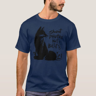 Mache Fotos, keine Kugeln, auf japanische Art T-Shirt