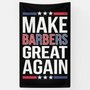 Mache Friseure wieder großartig Friseure für Trump Banner