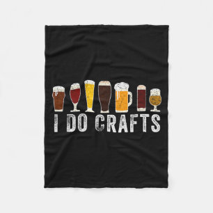 Mache Kunsthandwerk Zu Hause Brauen Craft Beer Fleecedecke