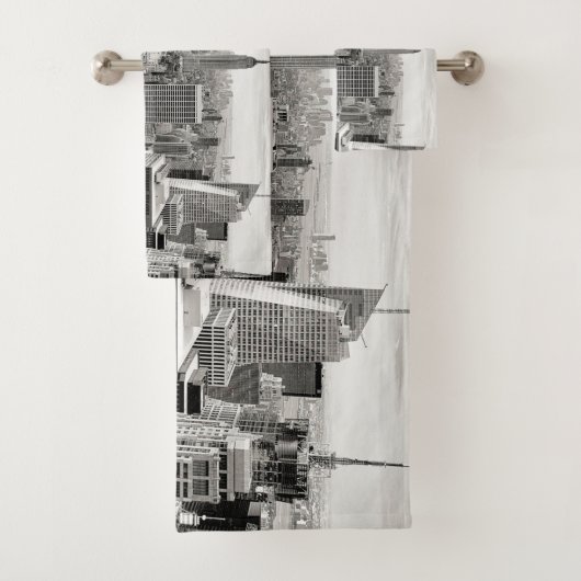 Mache meine Manhattan zu Badhandtuch Set (Insitu)