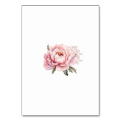 Mache mich nicht dazu, die Tischnummer zu stumpfen (Rückseite)