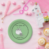 Mache mir kein Gift zu dir Pappteller (Party)