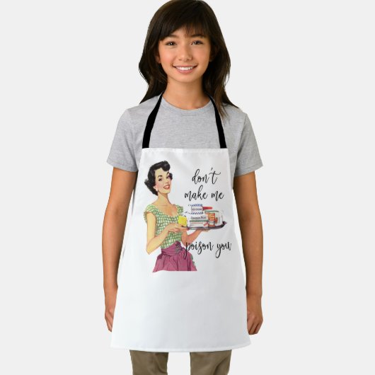 Mache mir kein Gift zu dir Schürze (Insitu)