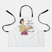 Mache mir kein Gift zu dir Schürze (Vorderseite)