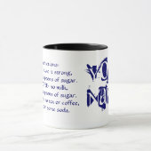 Mache mir Tee Tasse mit personalisierten Anweisung (Zentrum)