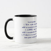 Mache mir Tee Tasse mit personalisierten Anweisung (Links)