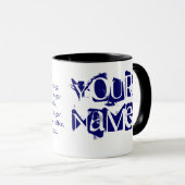 Mache mir Tee Tasse mit personalisierten Anweisung (VorderseiteRechts)