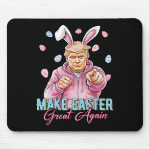 Mache Ostern wieder groß Trump Bunny Spring H Mousepad