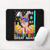 Mache Ostern wieder groß Trump Bunny Spring H Mousepad (Mit Mouse)