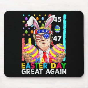 Mache Ostern wieder groß Trump Bunny Spring H Mousepad