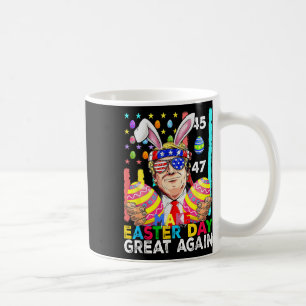 Mache Ostern wieder großartig, lustiger Trump-Hase Kaffeetasse