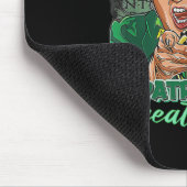 Mache St Patricks Day wieder großartig Lustiger Tr Mousepad (Ecke)
