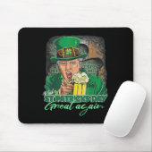 Mache St Patricks Day wieder großartig Lustiger Tr Mousepad (Mit Mouse)