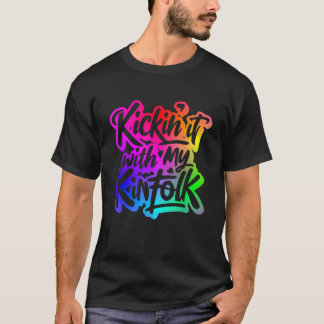 Mache Witze mit meiner Sippe Lustiger Familientref T-Shirt