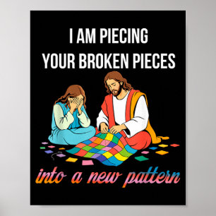Mache zerbrochene Teile in ein neues Muster, Chris Poster