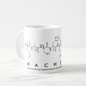Machelle Peptidname Tasse (Vorderseite Links)