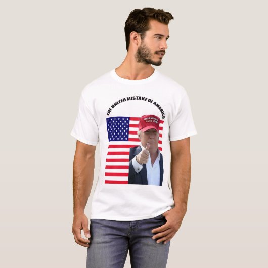 MACHEN AMERIKA WIEDER ARM T-Shirt (Vorne ganz)