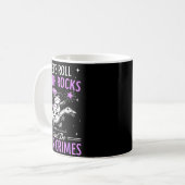 Machen Frosch Gans Lass uns losrollen Mathe Kaffeetasse (Vorderseite Links)