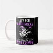 Machen Frosch Gans Lass uns losrollen Mathe Kaffeetasse (Links)