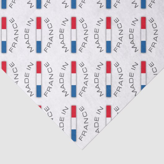 Machen-in-Frankreichlogo Seidenpapier (Ausschnitt)