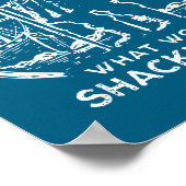 Machen Shackleton Leadership Energie Manager Retro Poster (Ecke)