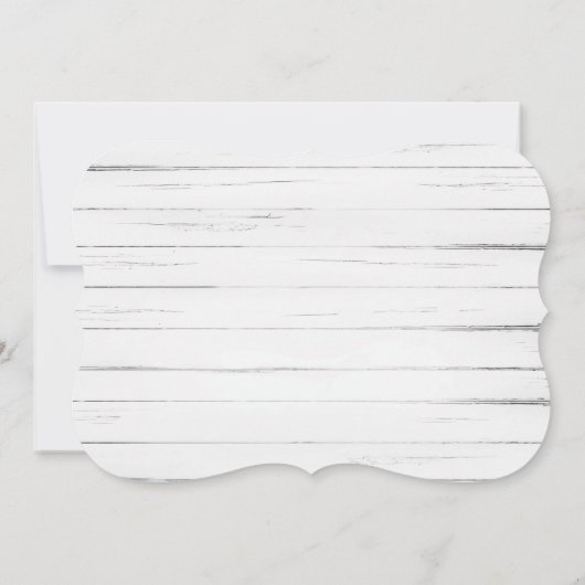 Machen Sie alles in Liebe Bridal Einladung (Rückseite)