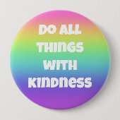 Machen Sie alles mit dem Rainbow-Knopf Button (Vorderseite)